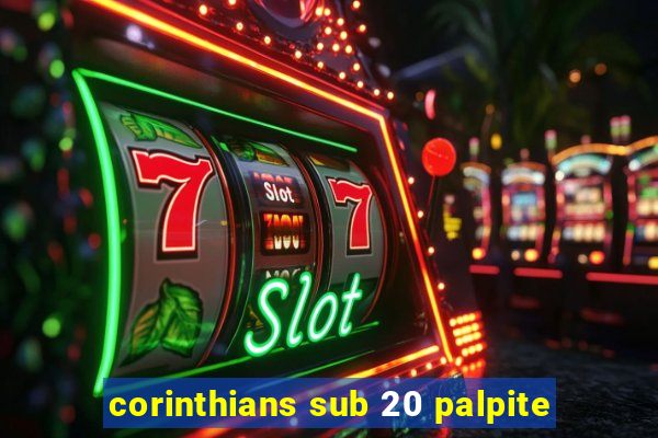 corinthians sub 20 palpite