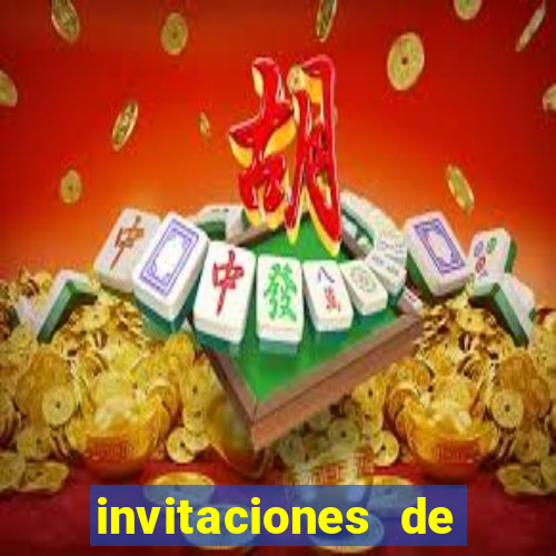 invitaciones de bingo para editar