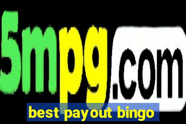 best payout bingo