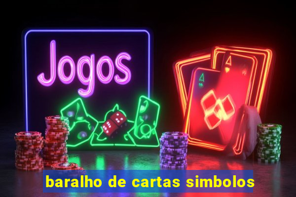 baralho de cartas simbolos