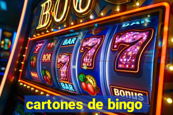 cartones de bingo