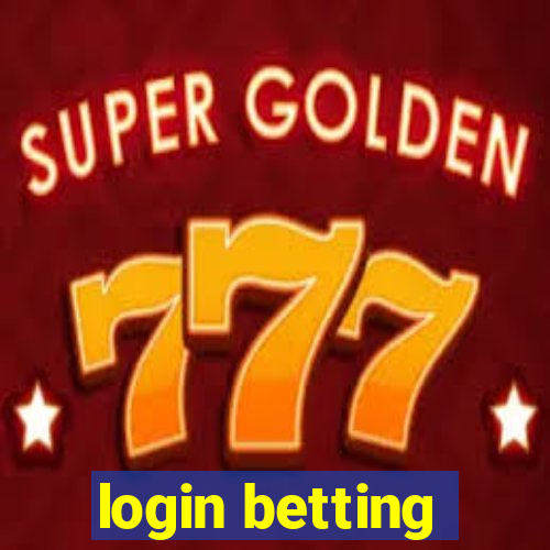 login betting