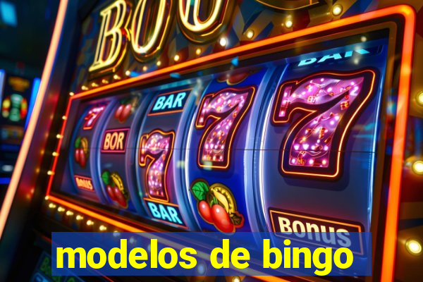 modelos de bingo