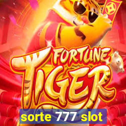 sorte 777 slot