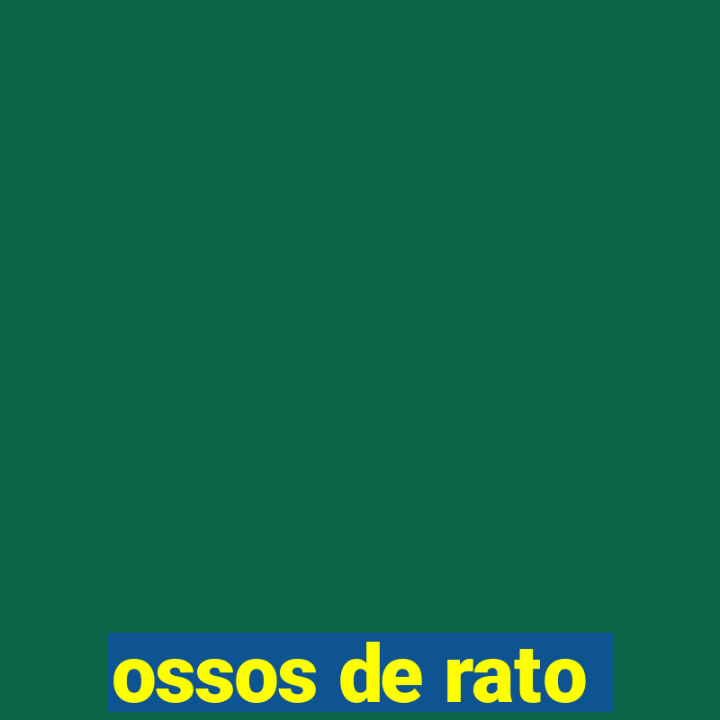 ossos de rato