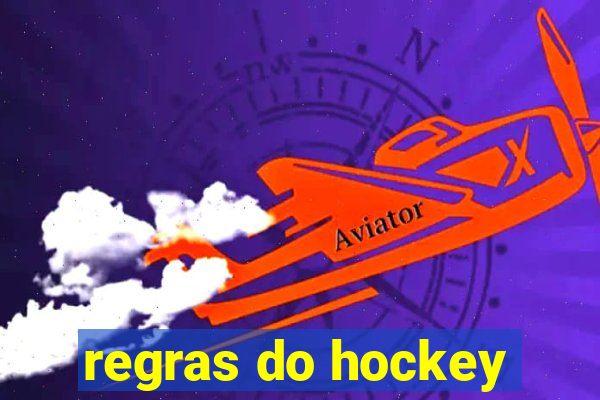 regras do hockey