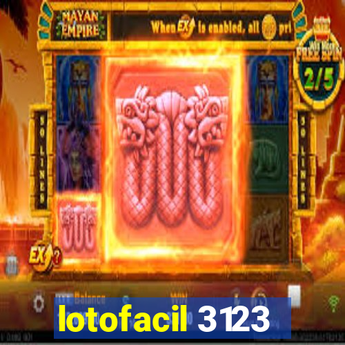 lotofacil 3123