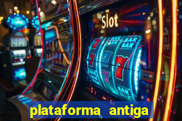 plataforma antiga de jogos