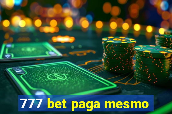 777 bet paga mesmo