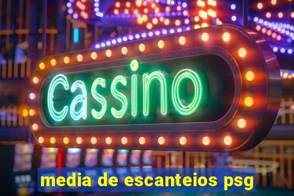 media de escanteios psg