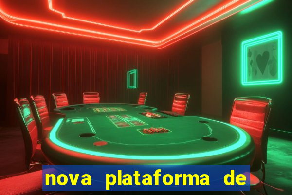 nova plataforma de jogos para ganhar dinheiro