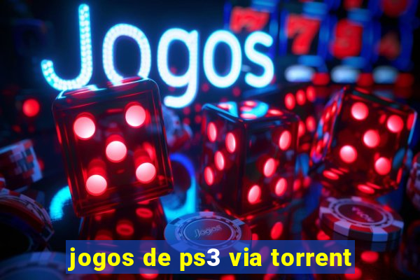 jogos de ps3 via torrent