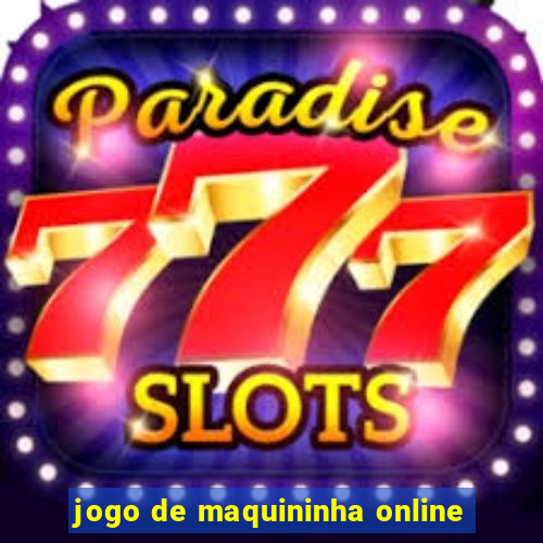 jogo de maquininha online