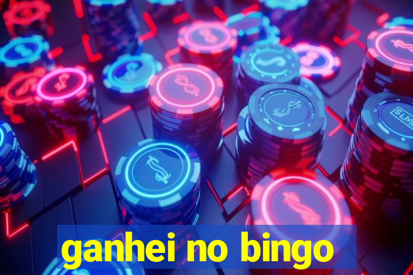 ganhei no bingo