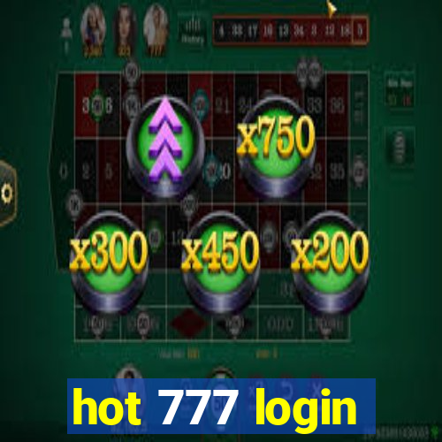 hot 777 login