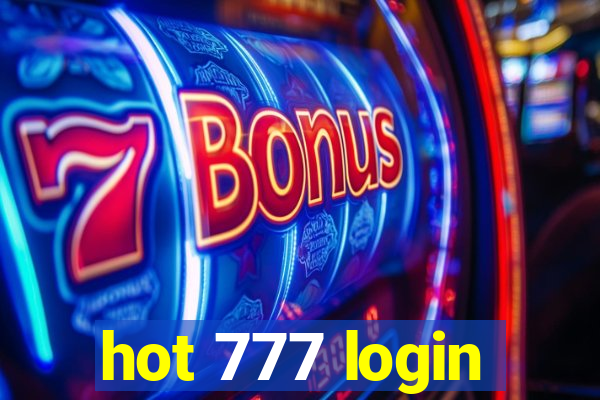 hot 777 login