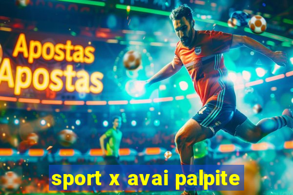 sport x avai palpite