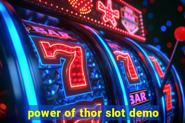 power of thor slot demo