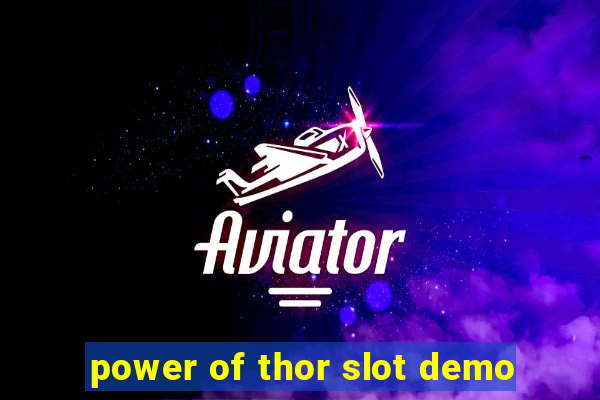 power of thor slot demo