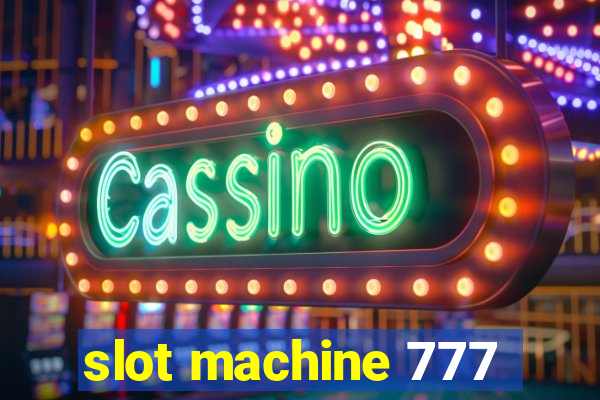 slot machine 777