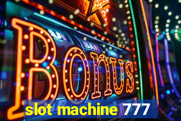 slot machine 777