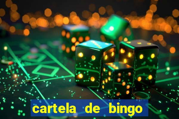 cartela de bingo ate 75