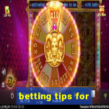 betting tips for