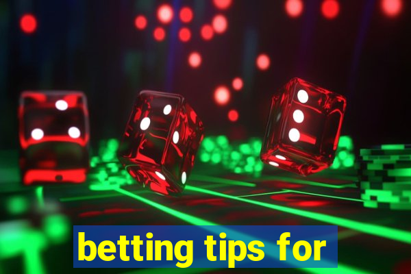 betting tips for