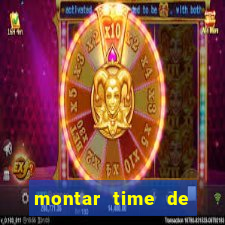 montar time de futebol site