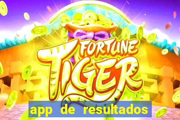 app de resultados de jogos