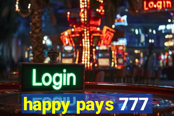 happy pays 777