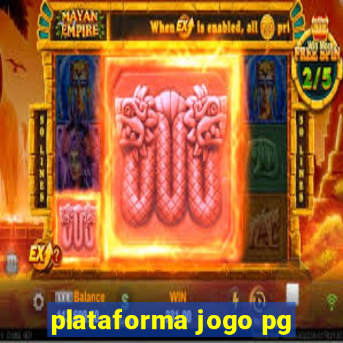 plataforma jogo pg