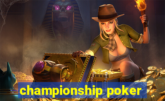 championship poker