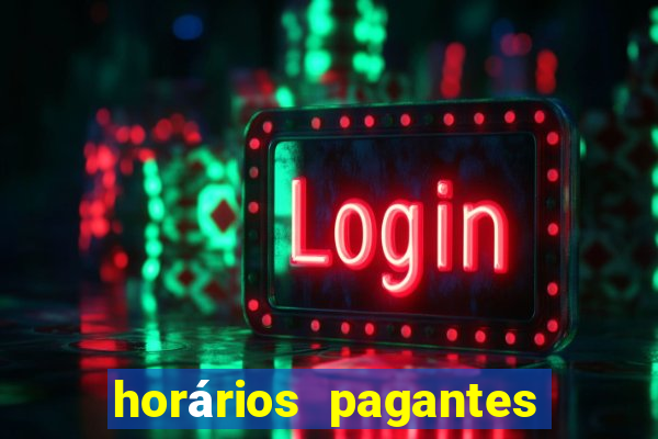 horários pagantes do fortune ox