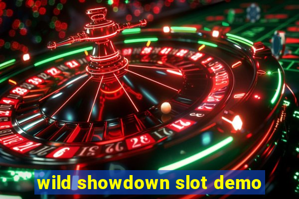 wild showdown slot demo