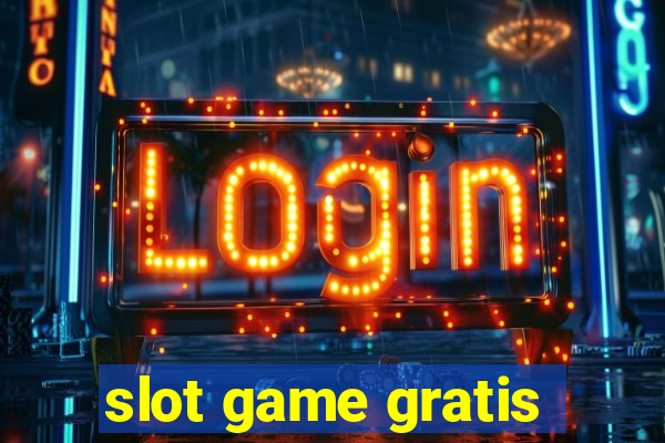 slot game gratis