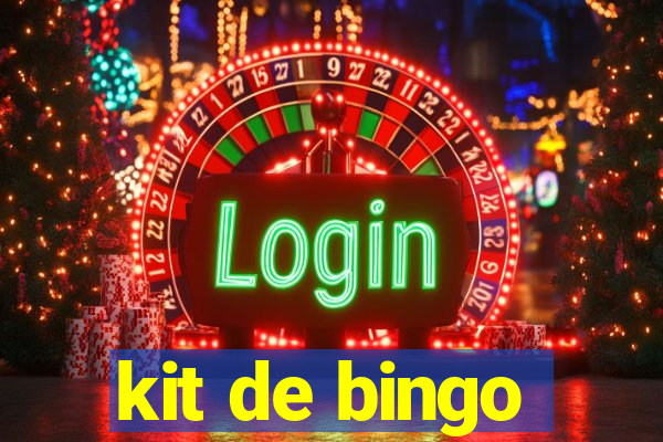 kit de bingo