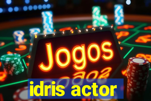 idris actor