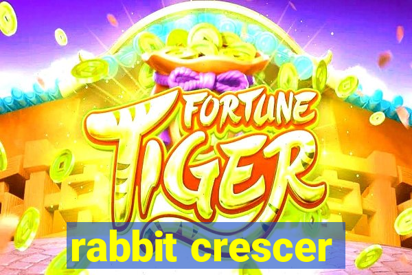 rabbit crescer