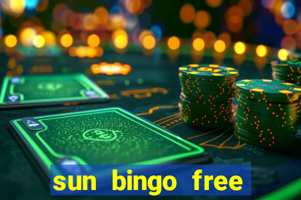 sun bingo free spins code