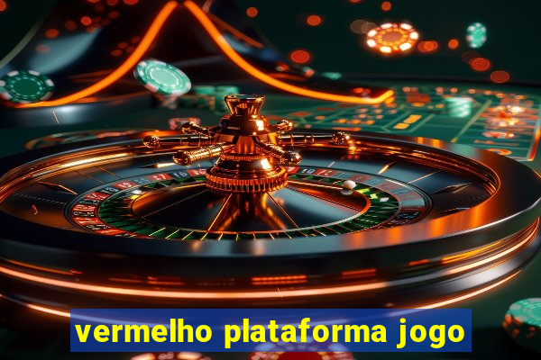 vermelho plataforma jogo