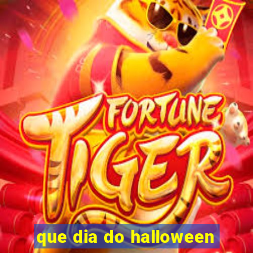 que dia do halloween