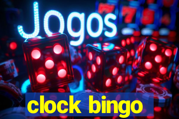 clock bingo