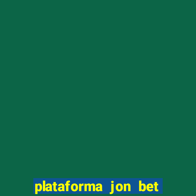 plataforma jon bet é confiável