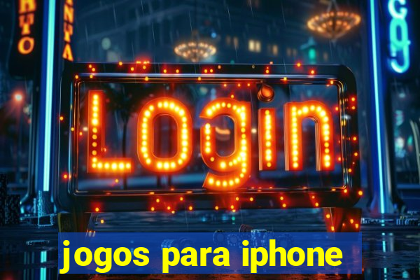 jogos para iphone