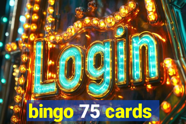 bingo 75 cards