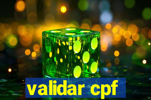 validar cpf