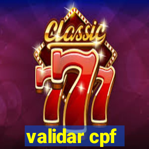 validar cpf