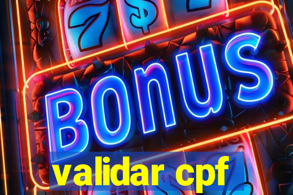 validar cpf