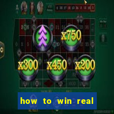 how to win real money online casino